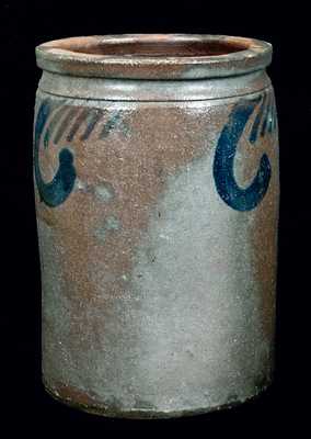 Strasburg, VA Stoneware Crock, attrib. S. Bell & Son