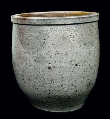 S. BELL & SON / STRASBURG Stoneware Cream Jar