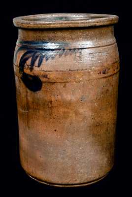 SOLOMON BELL / STRASBURG / Va Stoneware Jar