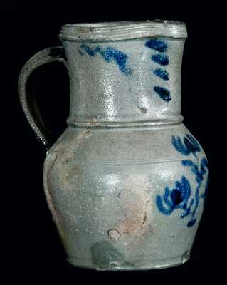 E.B. Hissong, Cassville, PA Stoneware Quart Pitcher