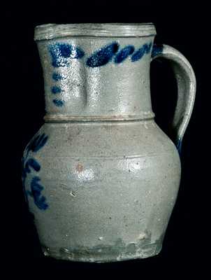 E.B. Hissong, Cassville, PA Stoneware Quart Pitcher