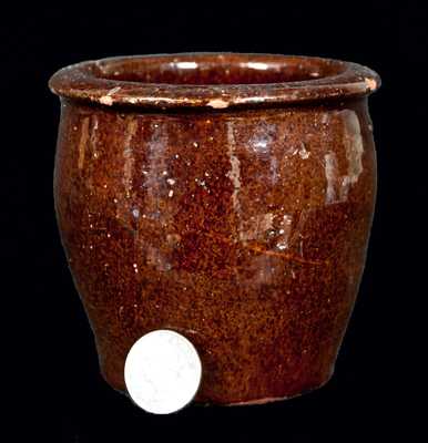 C. LINK (Exeter, PA) Redware Jar