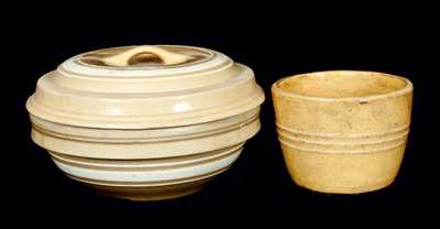 (2) Pieces of Yellowware