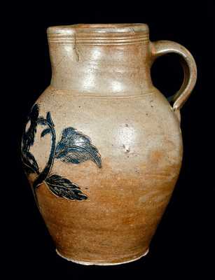 Manhattan Stoneware Pitcher, Henry Remmey or John Remmey III