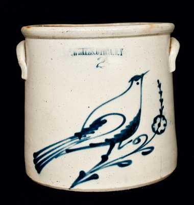 WHITES UTICA Stoneware Bird Crock