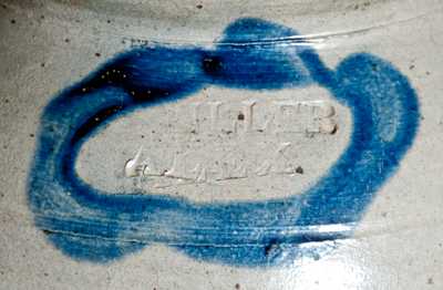 J. MILLER / ALEX (James Miller, Alexandria, VA) Stoneware Jar (Rare Mark)