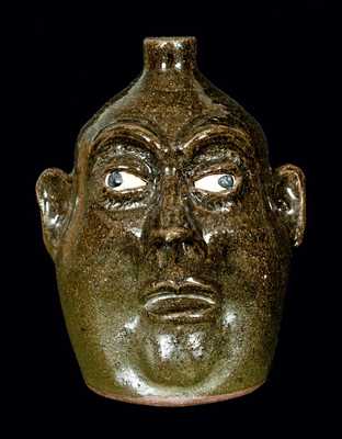 Lanier Meaders Face Jug (Cleveland, Georgia)