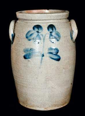 Baltimore Stoneware Jar w/ Clover Decoration