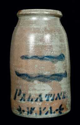 PALATINE / W. VA. Stoneware Striper