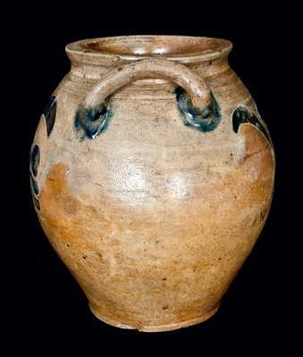 Important COERLEARS HOOK / N. YORK (Thomas Commeraw) Stoneware Jar