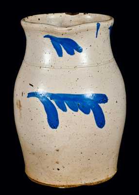 American Stoneware Pitcher, probably Thomas Haig, Jr. Philadelphia.