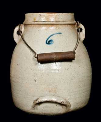 American Stoneware Batter Pail, attrib. Whites Utica