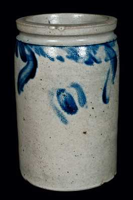 Baltimore Stoneware Jar w/ Floral Design