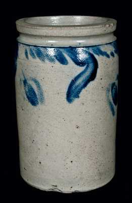 Baltimore Stoneware Jar w/ Floral Design