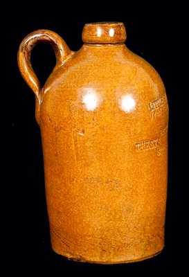 SUITLAND Stoneware Jug w/ Light Brown Glaze