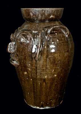 B.B. Craig Pottery Face Jug
