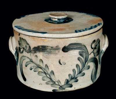 Remmey, Philadelphia, PA Stoneware Butter Crock