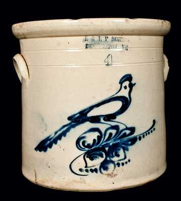 E & L P NORTON / BENNINGTON, VT Bird Crock