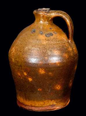 New England Redware Small-Sized Jug