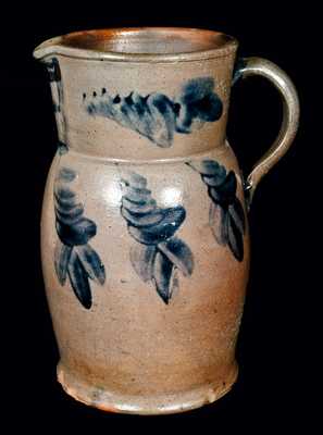 Strasburg, Virginia, Stoneware Pitcher w/ Cross Decoration