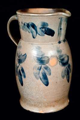 Strasburg, Virginia, Stoneware Pitcher w/ Cross Decoration