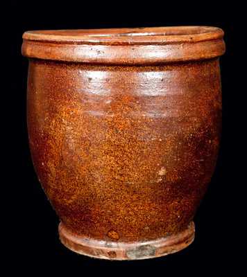 Shenandoah Valley Redware Pottery Jar