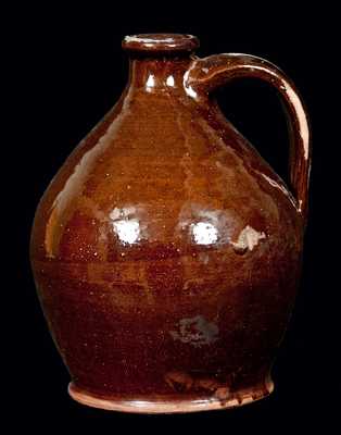 Small-Sized American Redware Jug