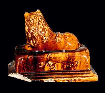 American Rockingham Lion Figure