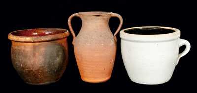 (3) Pieces of American Pottery