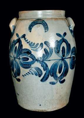 R.W. Russell (Beaver, Pennsylvania) Six-Gallon Churn/Jar