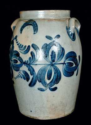 R.W. Russell (Beaver, Pennsylvania) Six-Gallon Churn/Jar