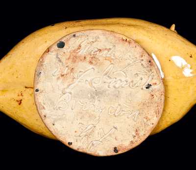 New Jersey Earthenware Razorback Hog Bank (