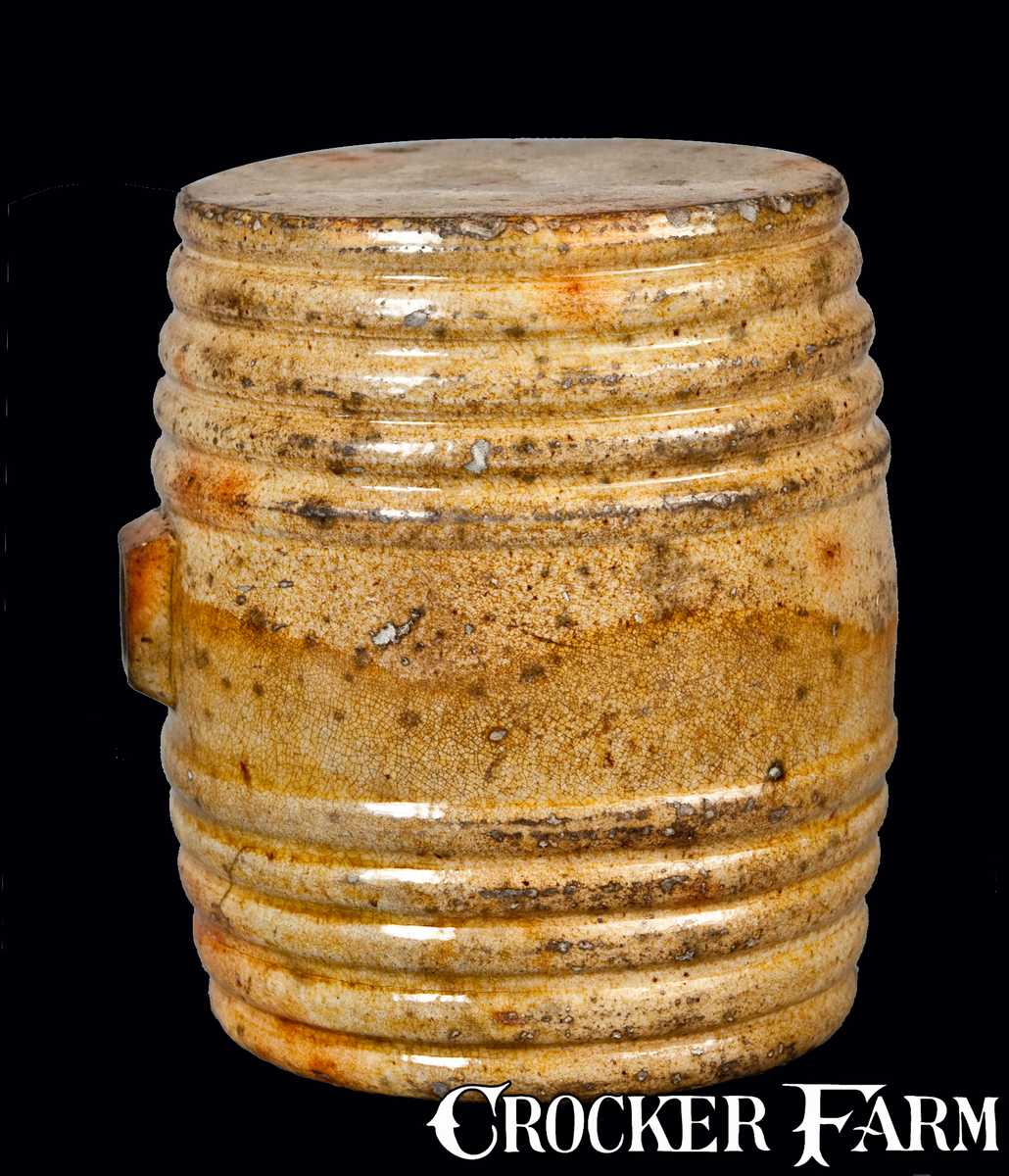 Westerwld Rundlet New England Redware Rundlet -- Lot 184 -- July 16, 2011 Stoneware ...