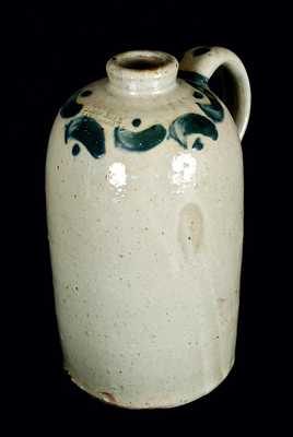 John Bell (Waynesboro, PA) Celadon Glazed Redware Jug