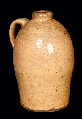 Yellow John Bell Redware Jug