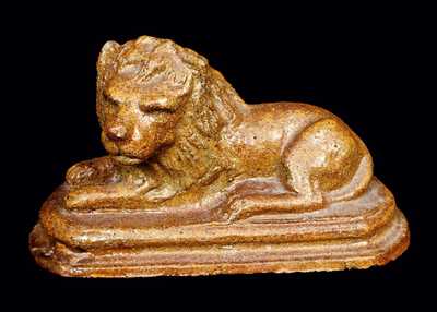 Ohio Sewertile Lion Figure