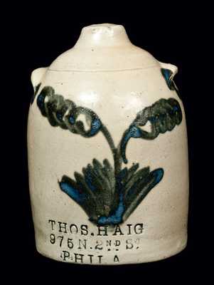 Stoneware Chick Waterer Signed THOS HAIG Philadelphia