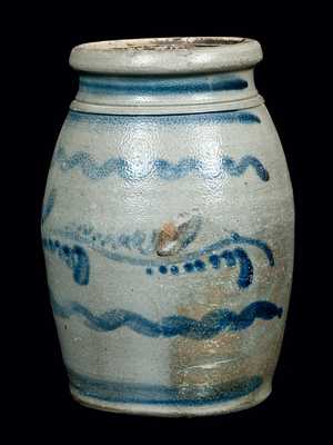Western PA Ovoid Stoneware Canning Jar