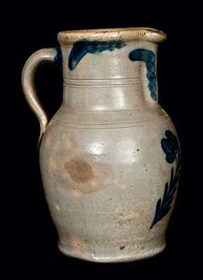 2 Gal. Stoneware Pitcher attrib. Samuel Irvine, Newville, PA