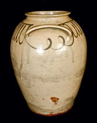 CHANDLER MAKER (Edgefield, SC) Six Gal. Stoneware Jar