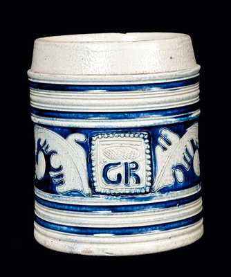 Westerwald Stoneware Mug with GR Medallion