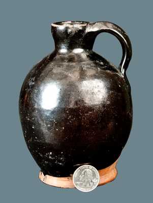 Small New England Redware Jug