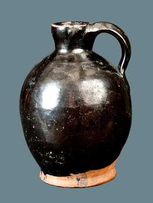 Small New England Redware Jug