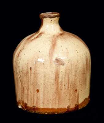 Glazed Redware Bank, probably PA origin