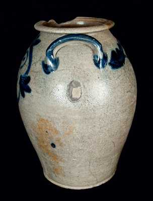 Ovoid Stoneware Crock attrib. John P. Schermerhorn, Richmond