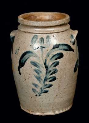 1/2 Gal. Baltimore Stoneware Jar with Tulips