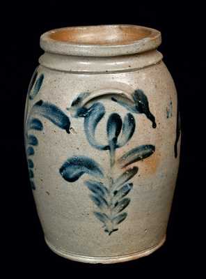 1/2 Gal. Baltimore Stoneware Jar with Tulips