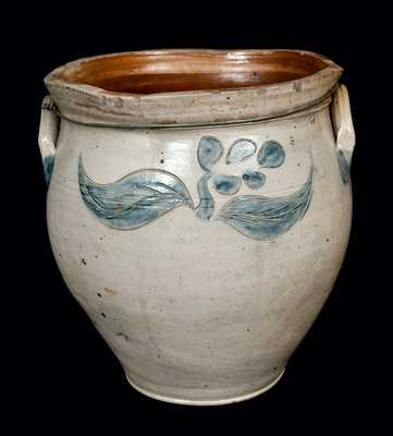 1823 Joseph Remmey, South Amboy, NJ Incised Stoneware Crock