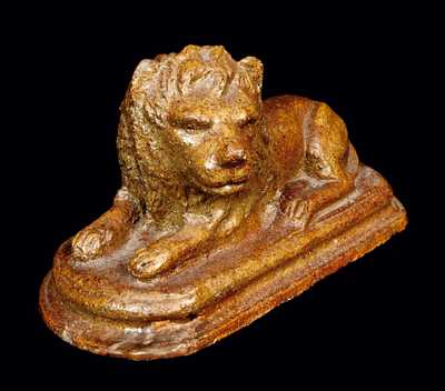 Ohio Sewertile Lion Figure