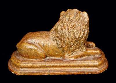 Ohio Sewertile Lion Figure